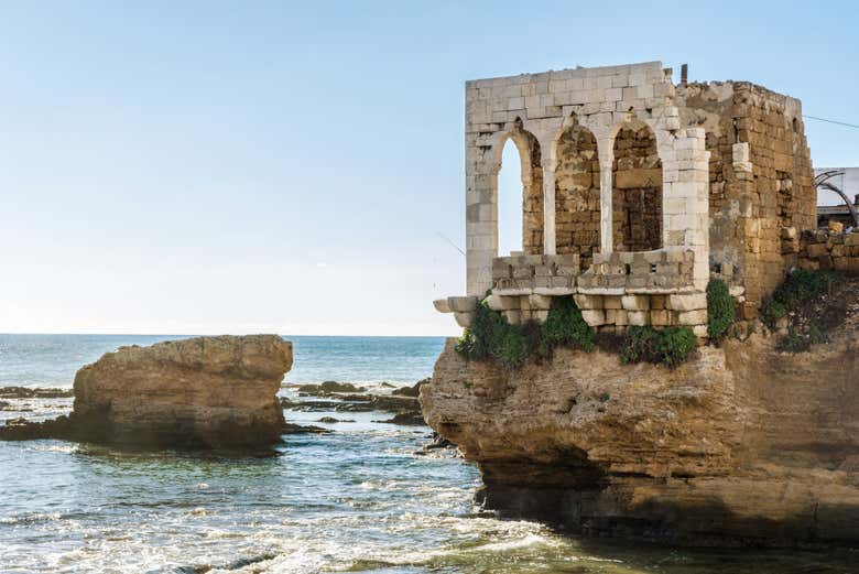Un balcon de style libanais de Batroun