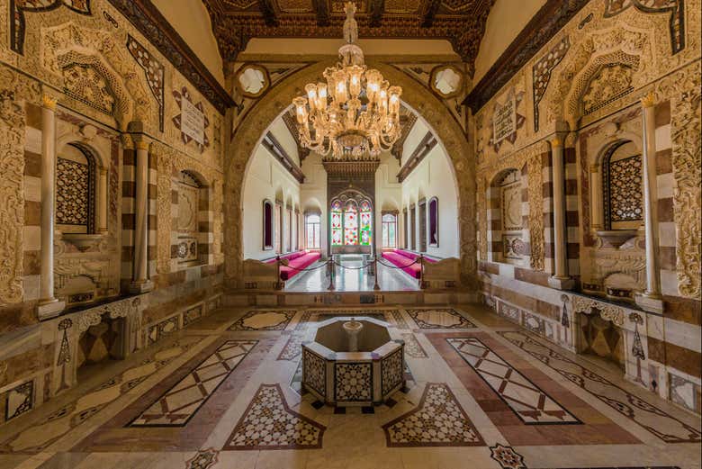 Interior del Palacio de Beiteddine