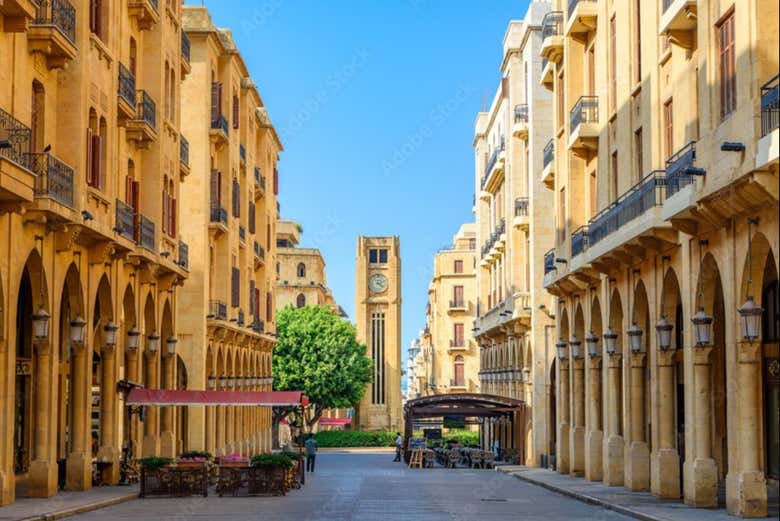 Mezquita en Beirut