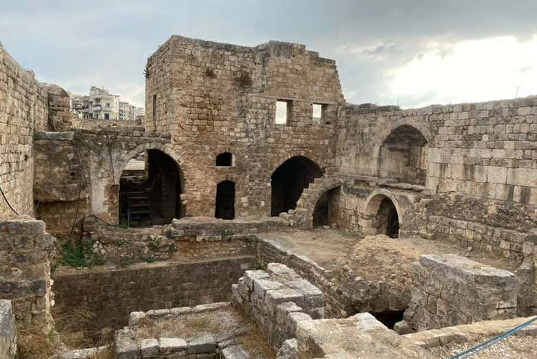 Vestiges de la citadelle de Tripoli