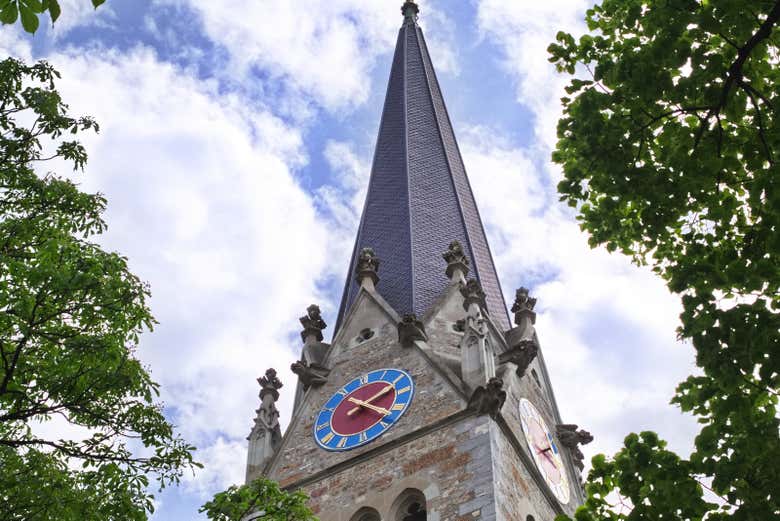 Spot the details on Vaduz Cathedral