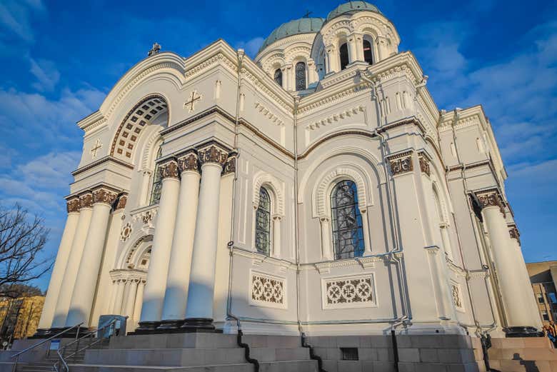 La iglesia de San Miguel en Kaunas