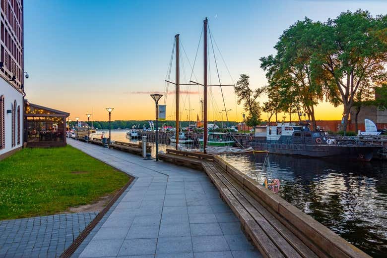 Klaipėda es la ciudad portuaria más antigua de Lituania