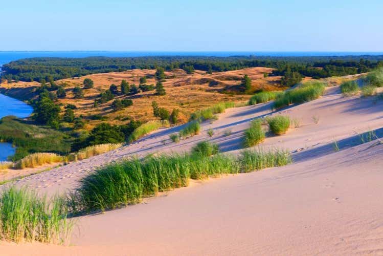 Dunas do istmo da Curlândia
