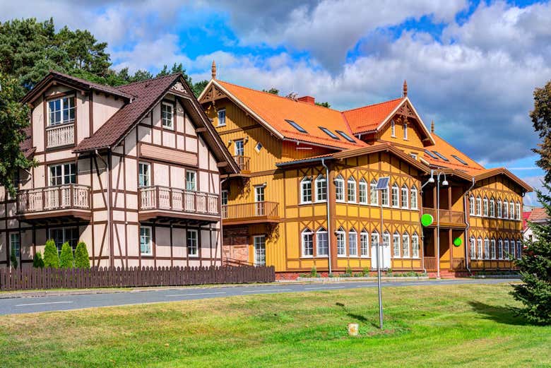 Casas típicas de Juodkrantė