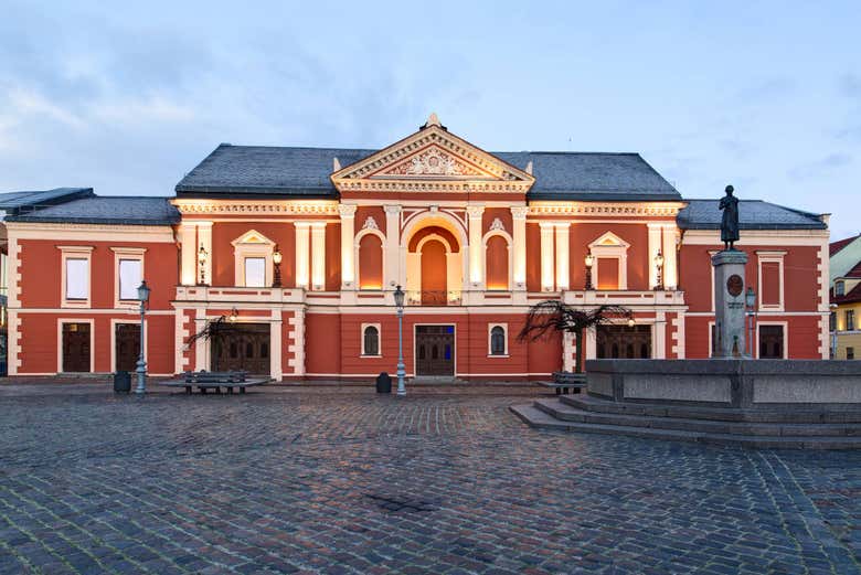 Plaza del Teatro en Klaipėda