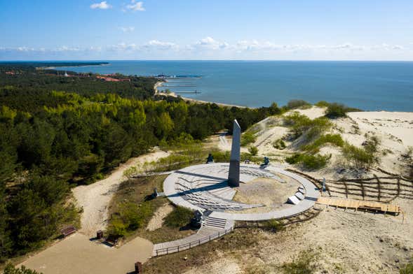 Tour de caiaque pelo istmo da Curlândia