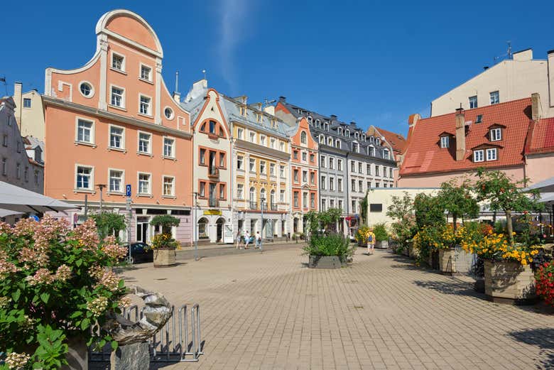 Calles con encanto en Riga