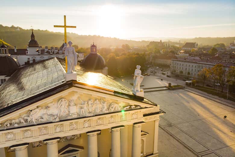 Vilnius from above