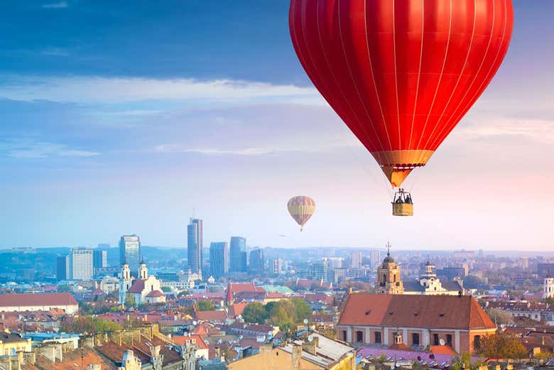 Hot air ballooning in Vilnius