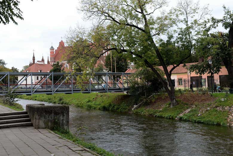 Visitando el barrio de Uzupis