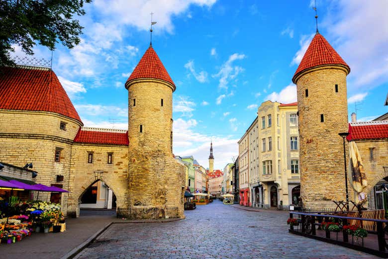 Torres medievales de Tallin