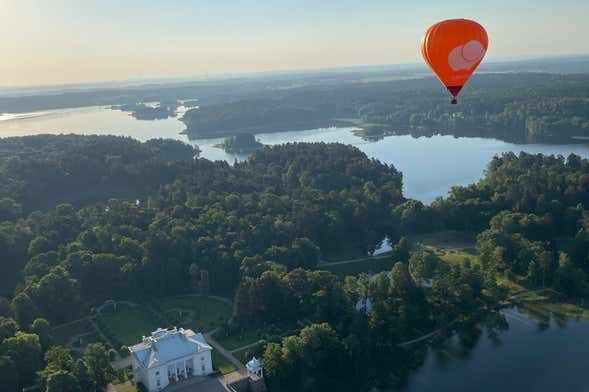 Passeio de balão por Vilnius