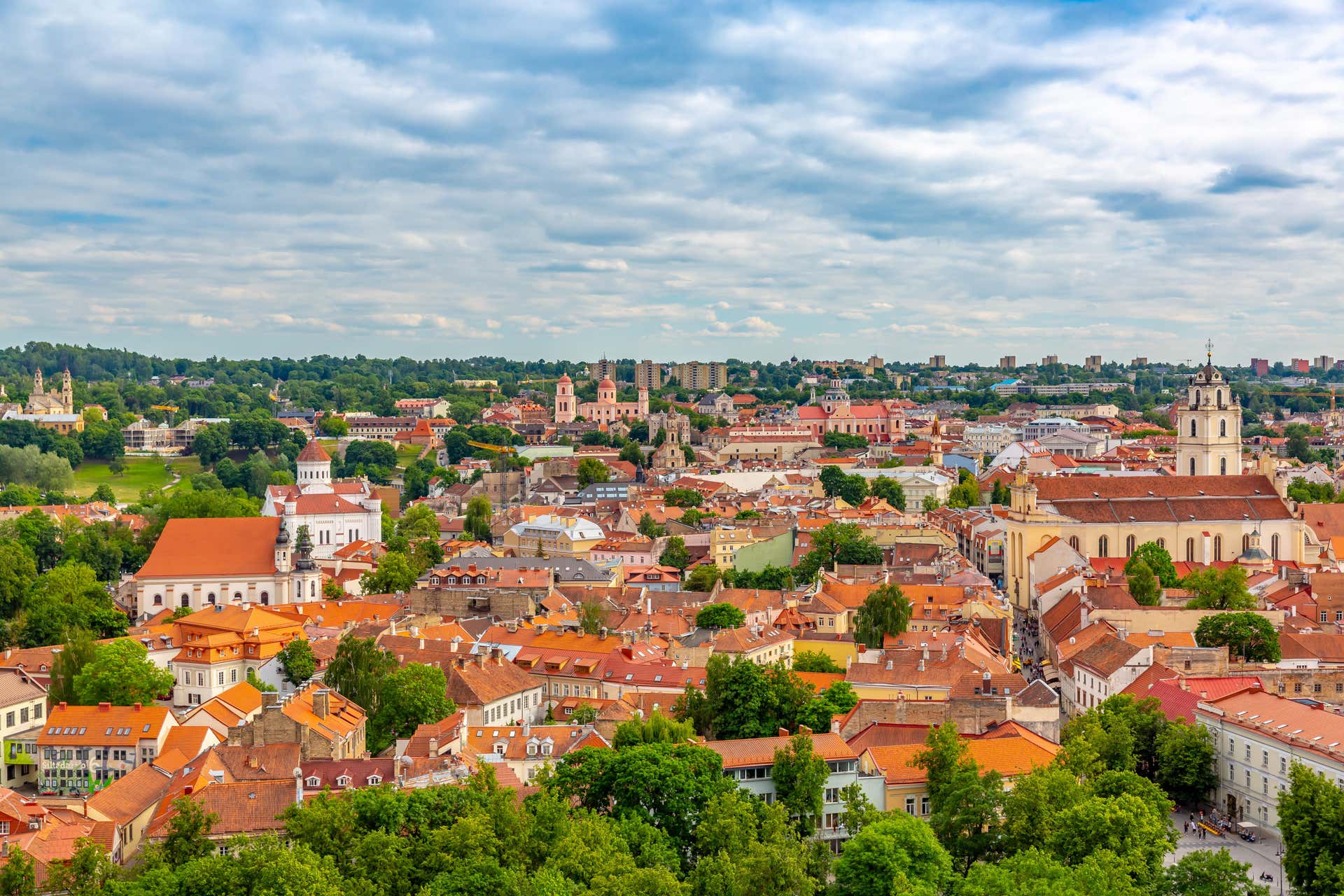 Tour privato di Vilnius con guida in italiano