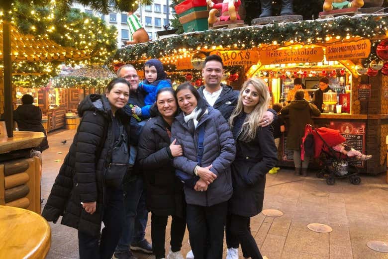 Visitando uno dei mercatini di Lussemburgo