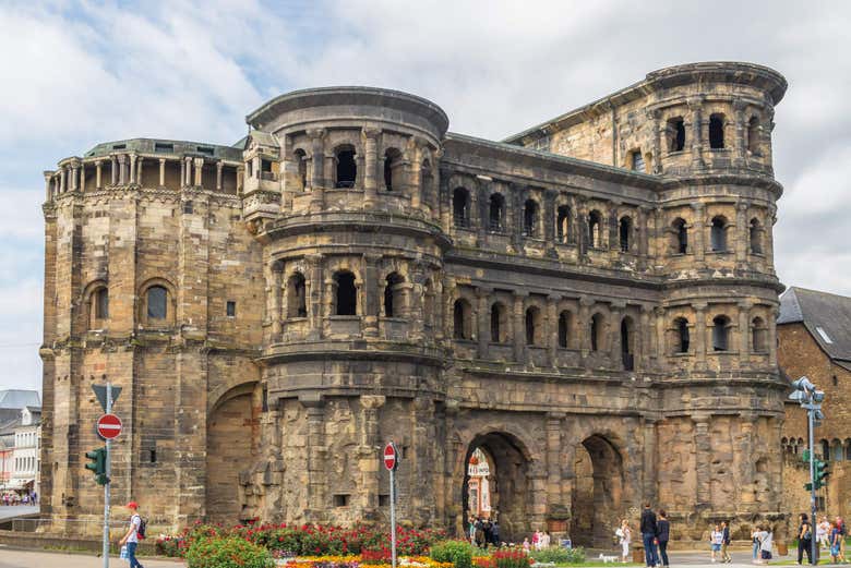 A Porta Negra, antiga entrada a Trier