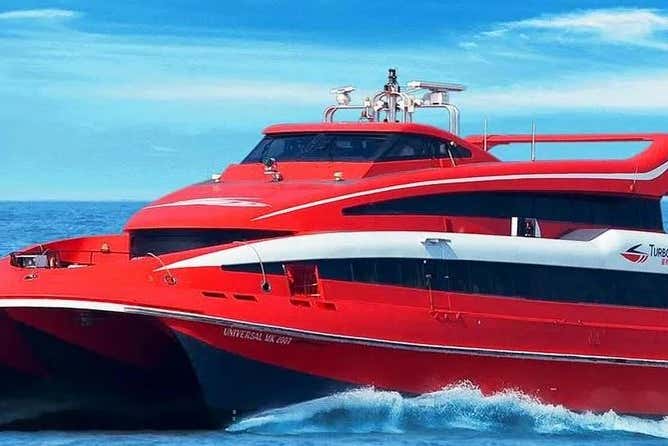 Hop on board the TurboJET ferry!