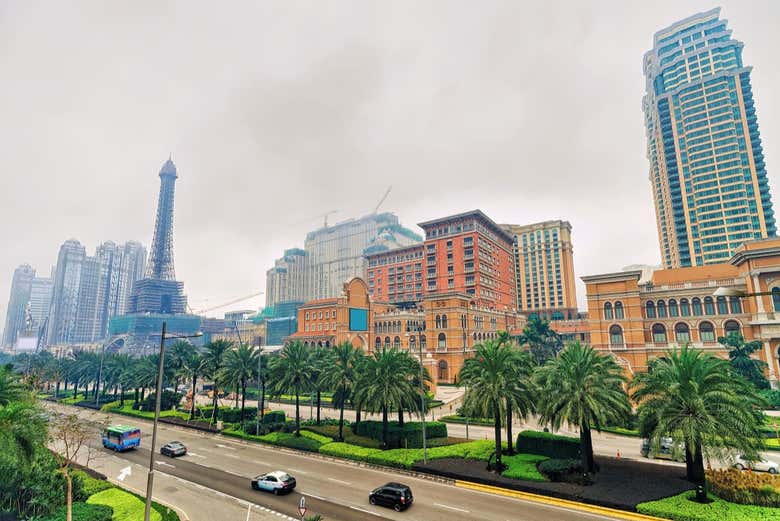 O distrito parisiense de Macau