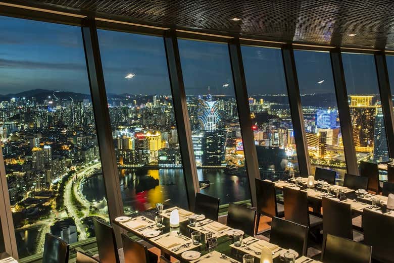 Macao desde las alturas