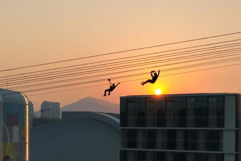 Fly over Macau