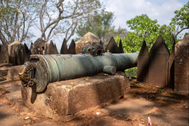 Cañones en Ambohimanga 