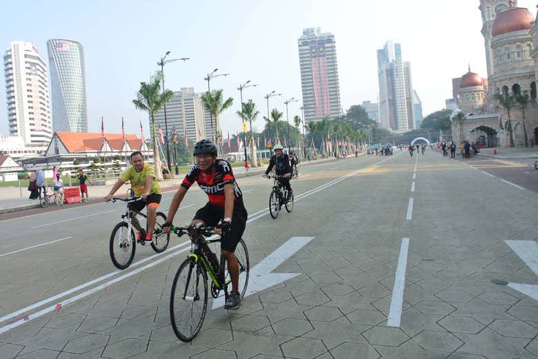Bicicletas en Kuala Lumpur