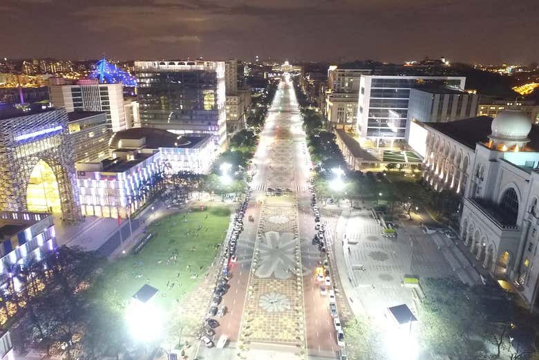 Calle principal de Putrajaya