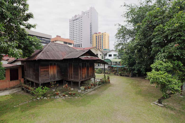 Une maison traditionnelle en Kampung Baru