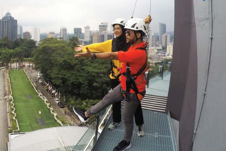 Admire the views from the Sky Terrace