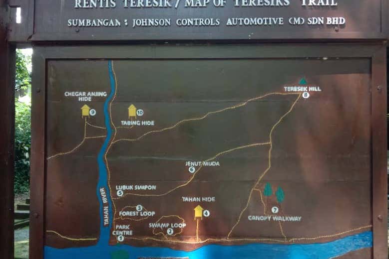 Percorso di trekking a Teresek
