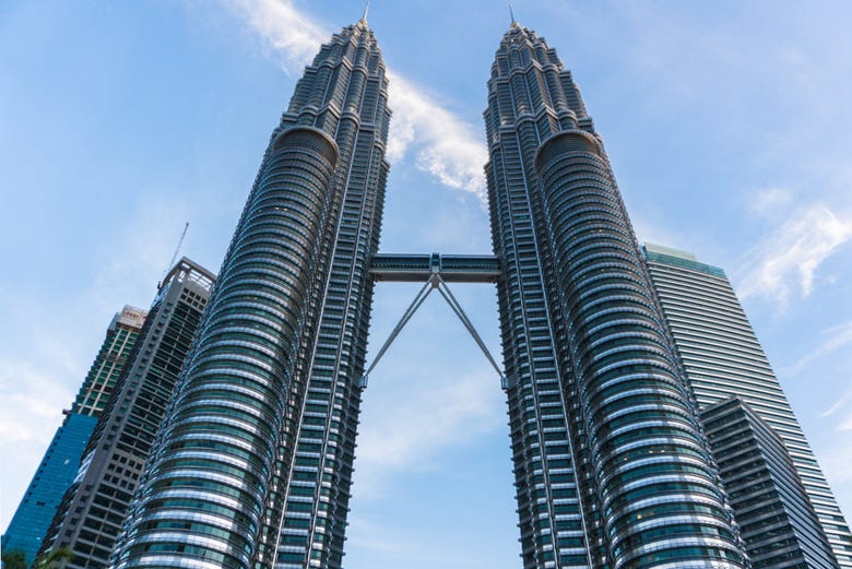 The Petronas Towers Kuala Lumpur