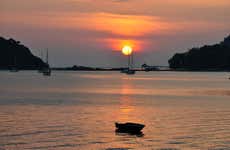 Giro in barca a Langkawi al tramonto