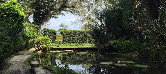 Entrada al Jardín de Especias Tropicales
