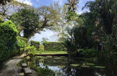 Entrada al Jardín de Especias Tropicales