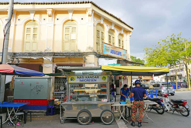 Street food a Penang, Malaysia