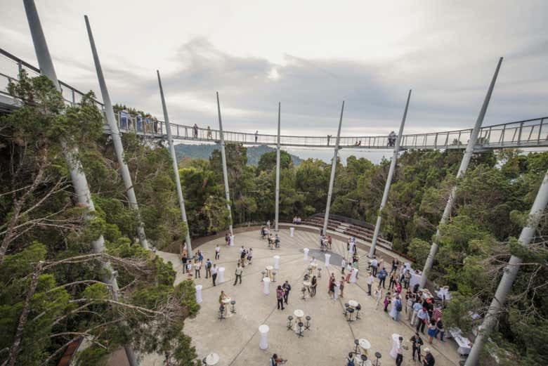 Interior de The Habitat Penang Hill