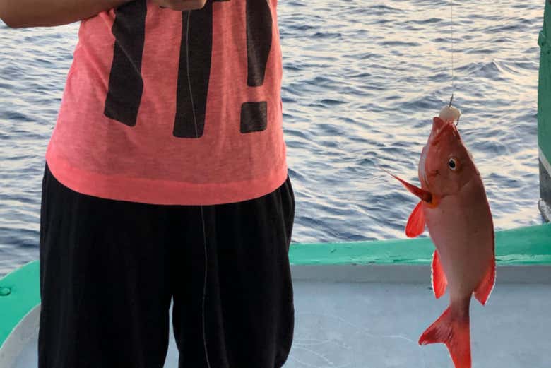 Catch of the night!