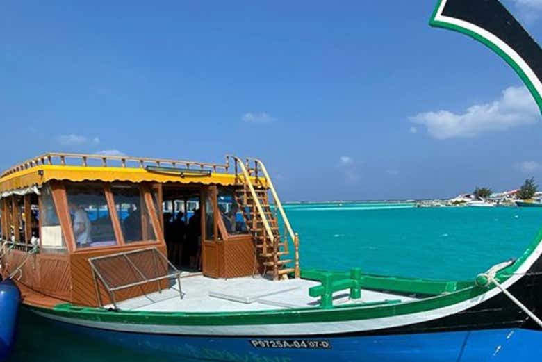 Barco para la actividad