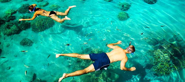 Snorkeling a Huraa