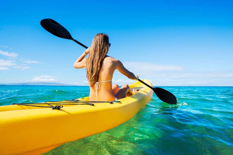 Enjoy kayaking
