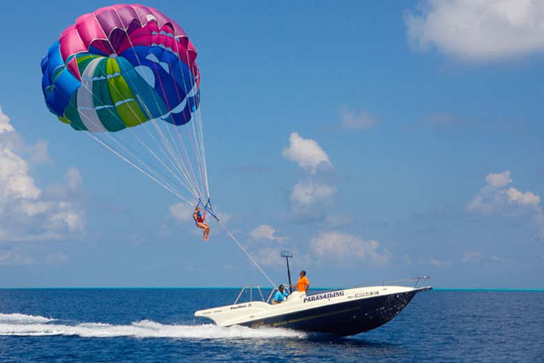 Solo flight