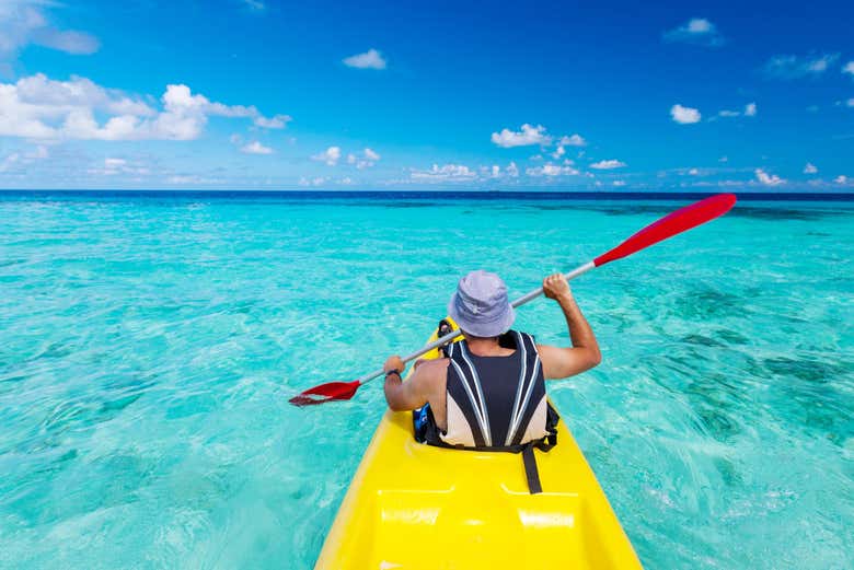 Enjoy kayaking in Maafushi