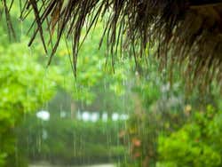 Lluvia en Maldivas, abundantes y de corta duración