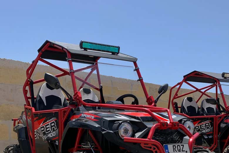 Get your adrenaline pumping on a buggy tour of Gozo