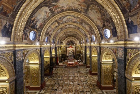Intérieur de la co-cathédrale de San Juan