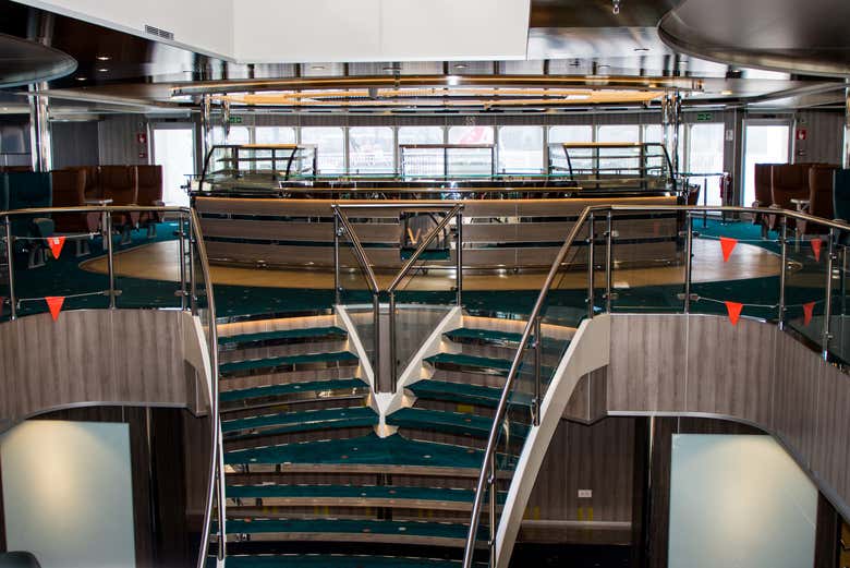 Interior del ferry