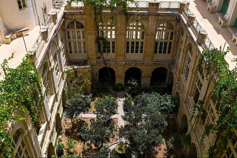 Jardín secreto del monasterio de Santa Catalina
