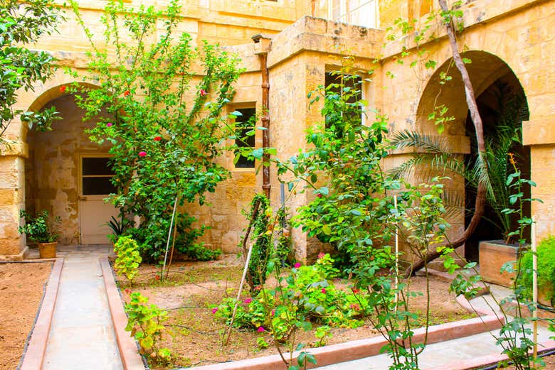 Patio interior del monasterio de Santa Catalina