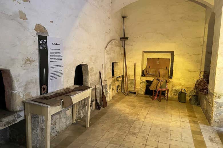 Salão do museu Mysterium Fidei