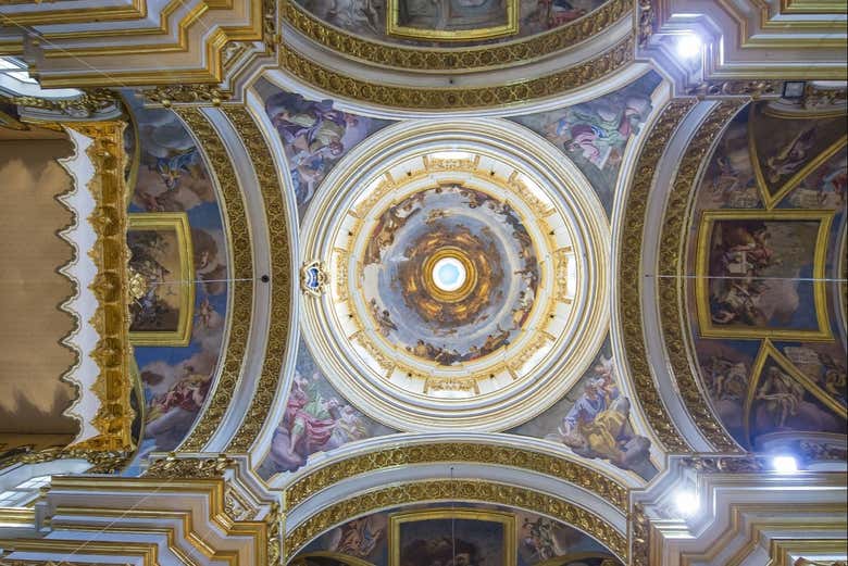 Cúpula da catedral de Mdina
